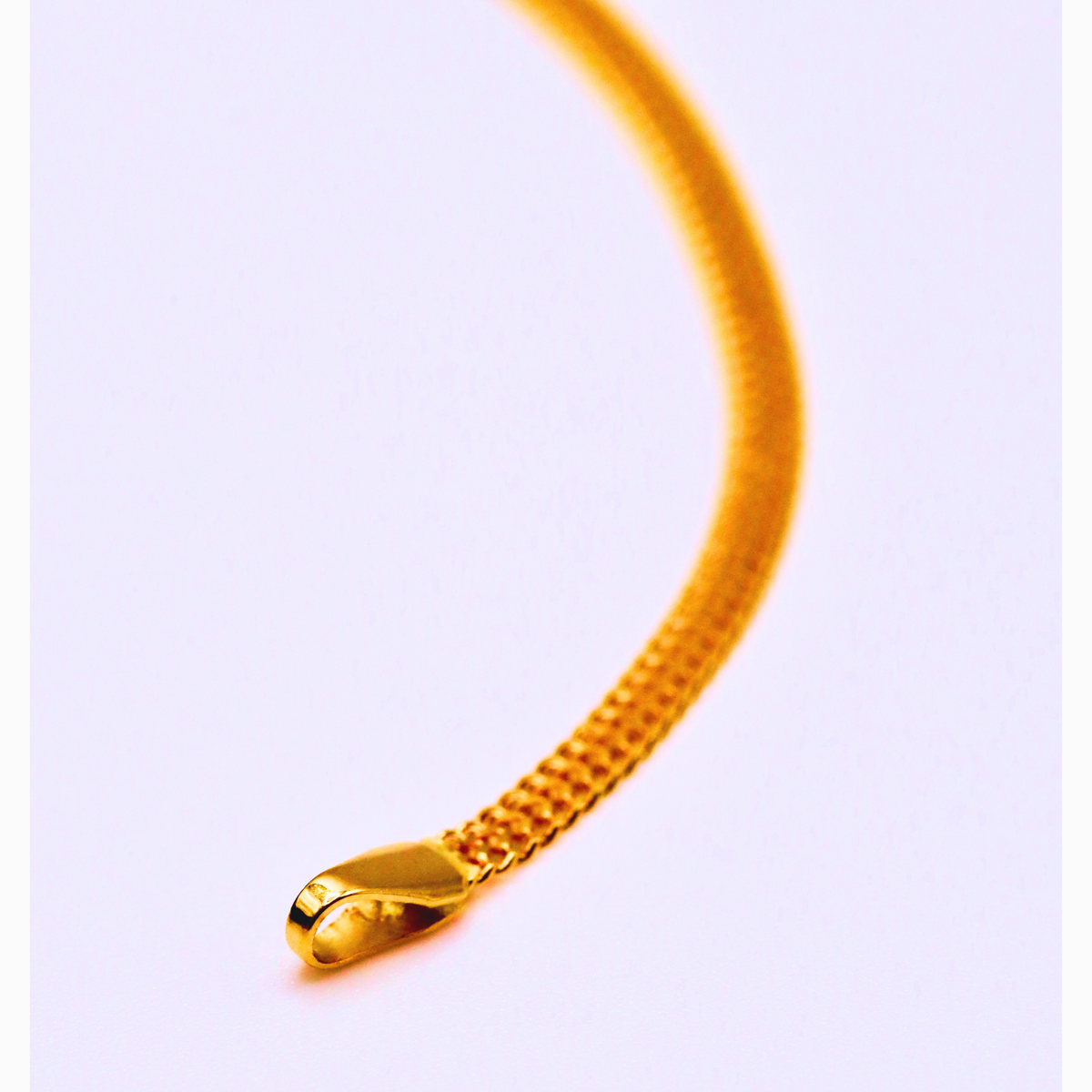 Bismarck armband 2,5 mm 14k goud, foto 8