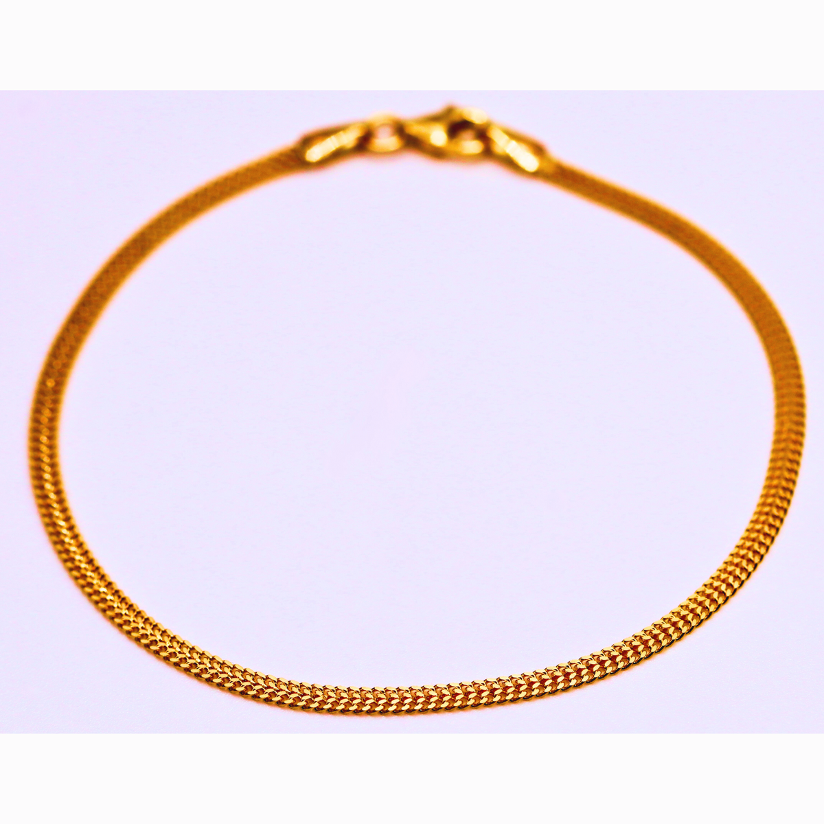 Bismarck armband 2,5 mm 14k goud, foto 5