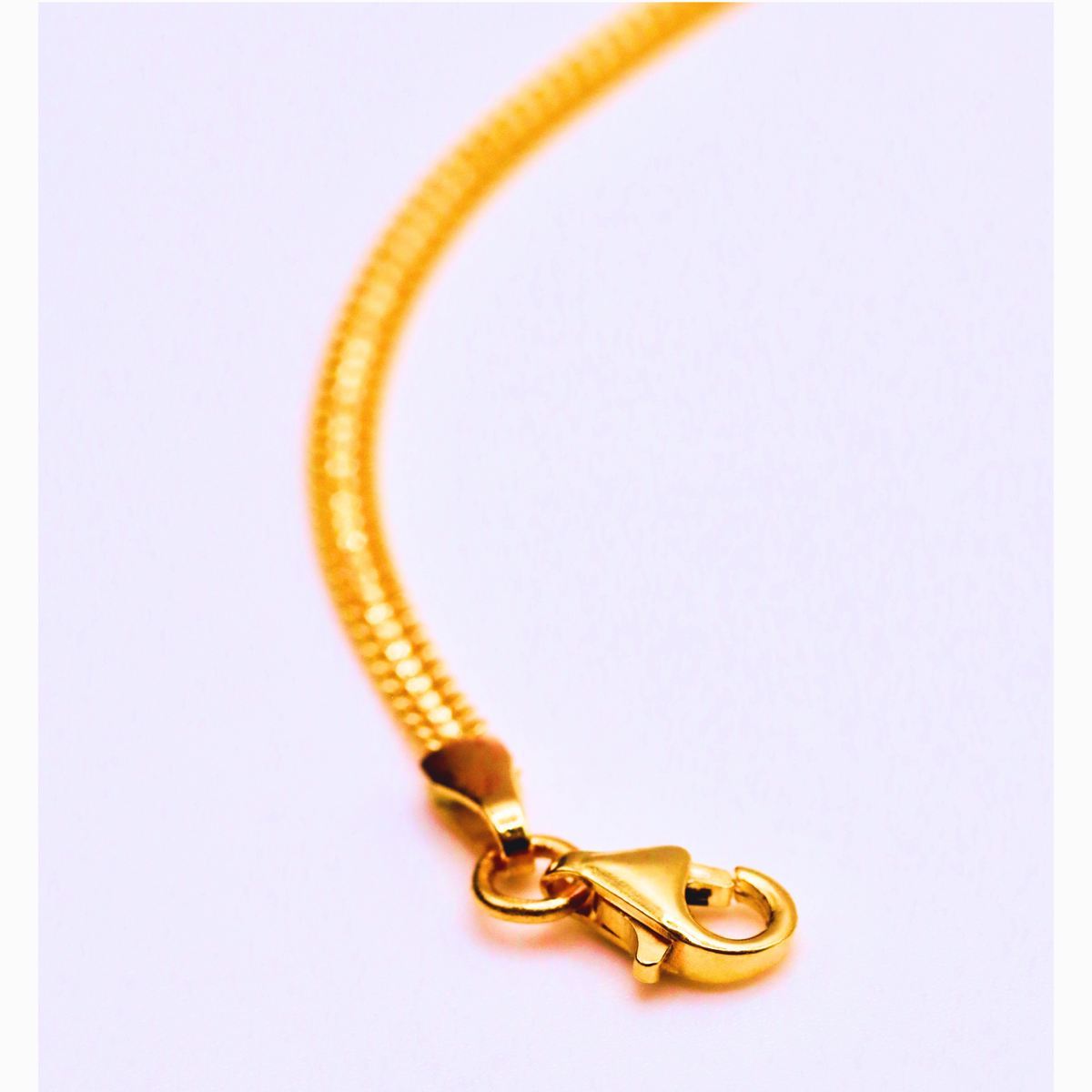 Bismarck armband 2,5 mm 14k goud, foto 6