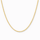 Gourmet ketting 2 mm 14 karaat goud