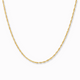 Singapore Twist Ketting Goud 14k